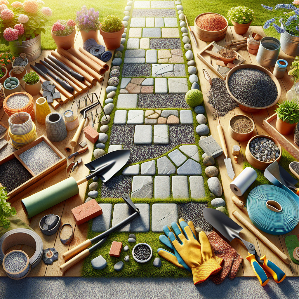 DIY Garden Pathways