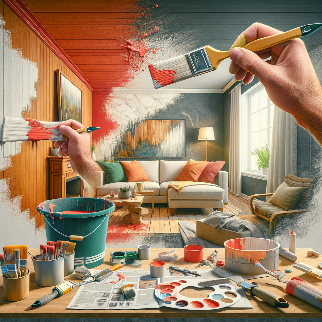 Master the Art of Faux Finish: Transform Your Living Room Walls Into a Piece of Classic Elegance
