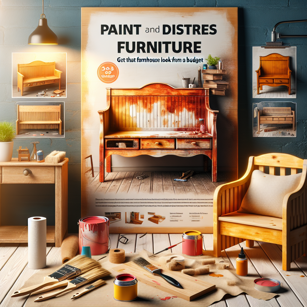 Paint and Distress Furniture