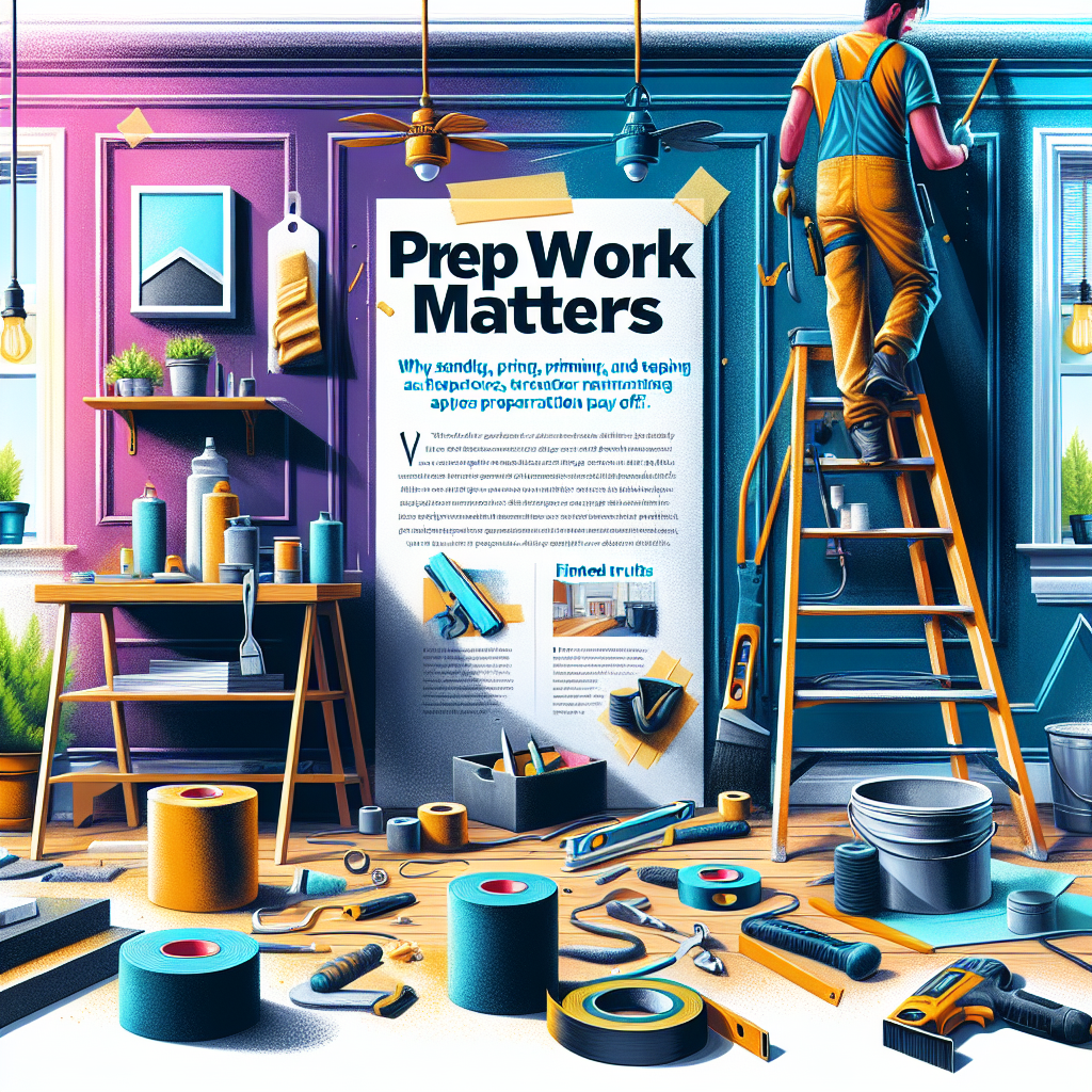 Prep Work Matters